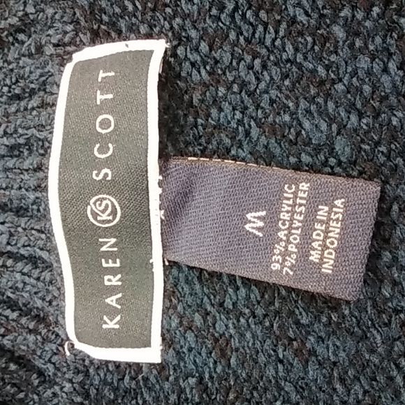 Karen Scott Full-zip Sweater 5253y - Picture 5 of 5